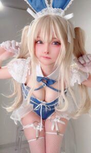Cosplay Thỏ Loli Mũm Mĩm Coser Muunya