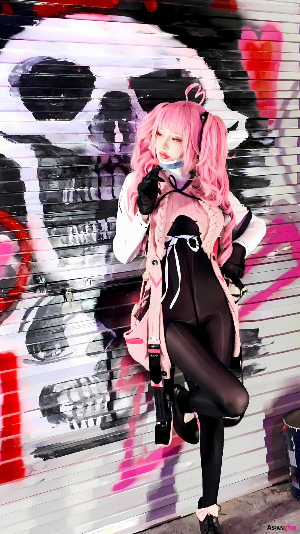 Coser@您的蛋蛋 – Interleaved Front Pink Katina Cosplay