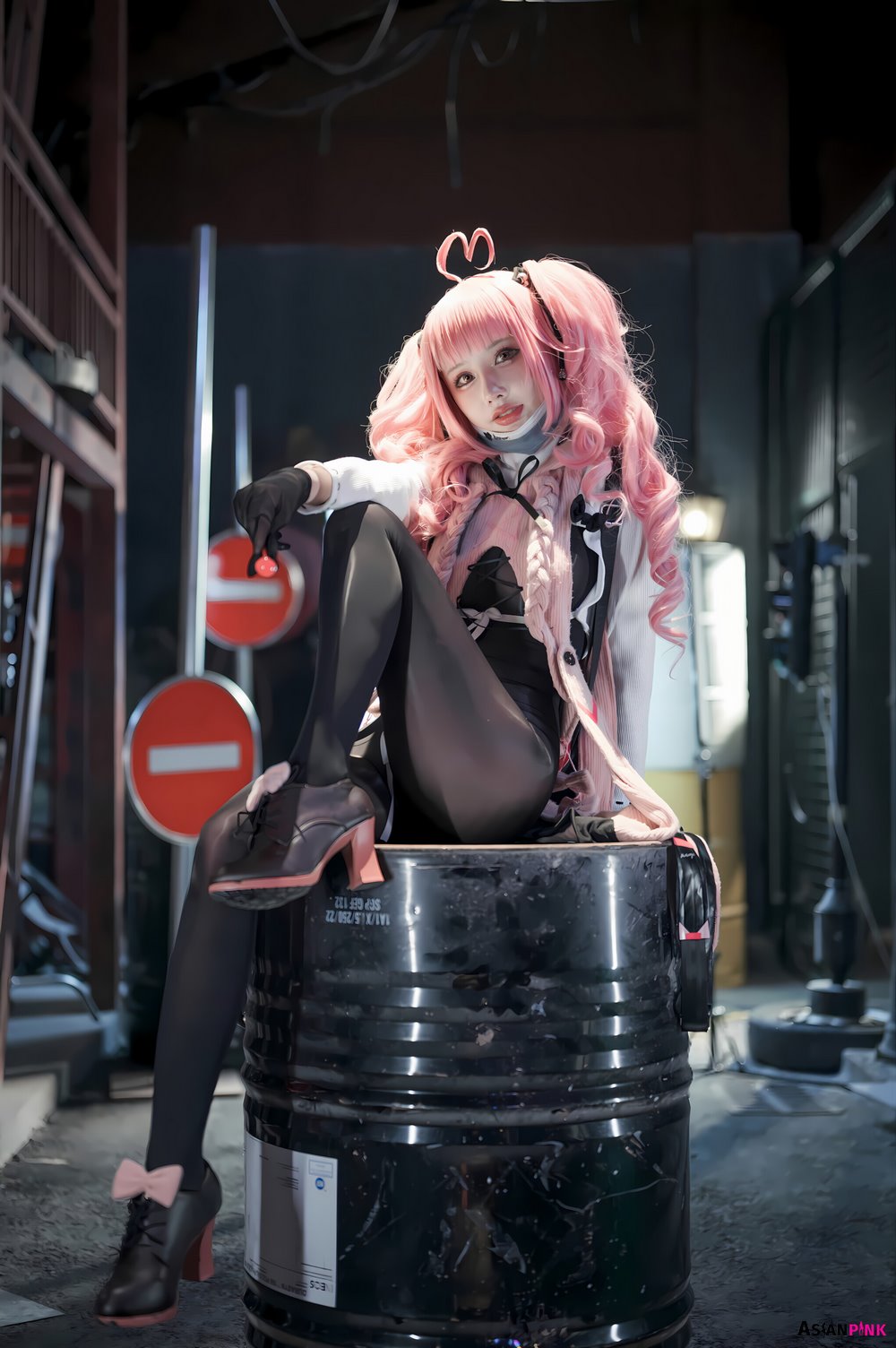 Coser@您的蛋蛋 – Interleaved Front Pink Katina Cosplay