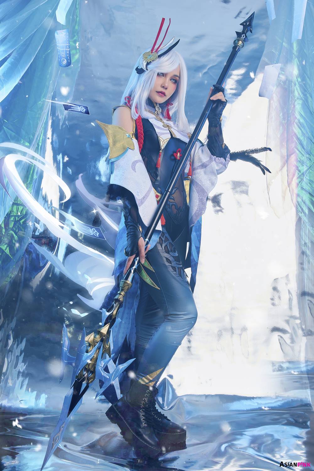 Joyce (Joyce Lin2x) cosplay Shenhe – Genshin Impact