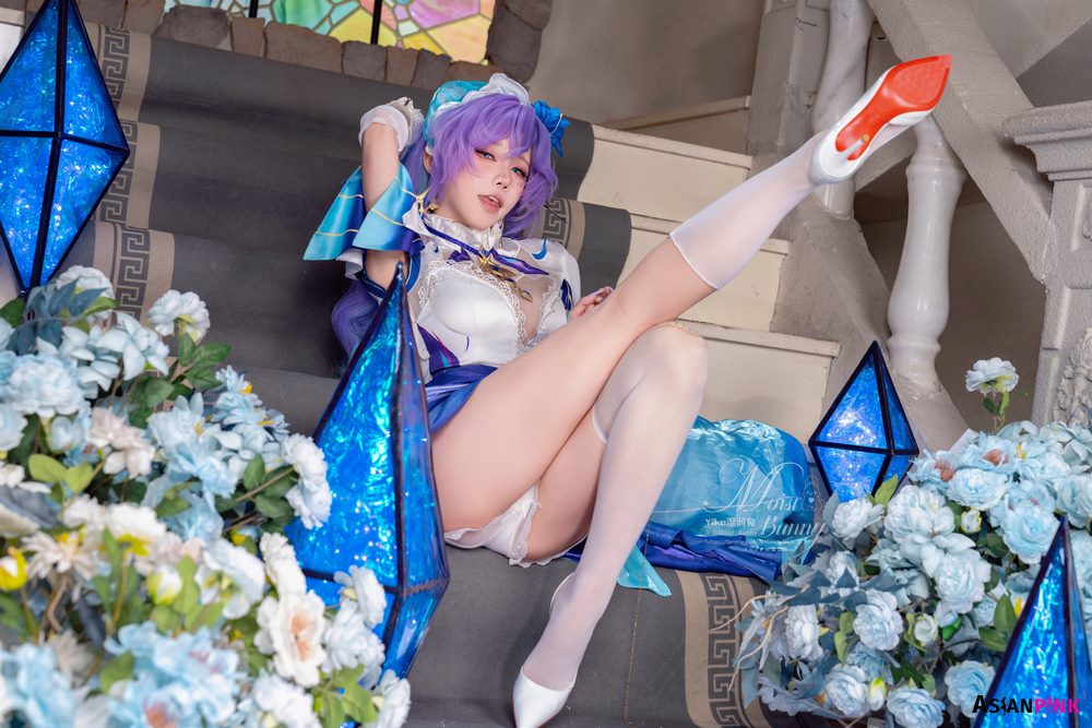 Coser@黏黏团子兔 – 09月作品 鸣潮坎特蕾拉 | Elegant Cosplay Fantasy