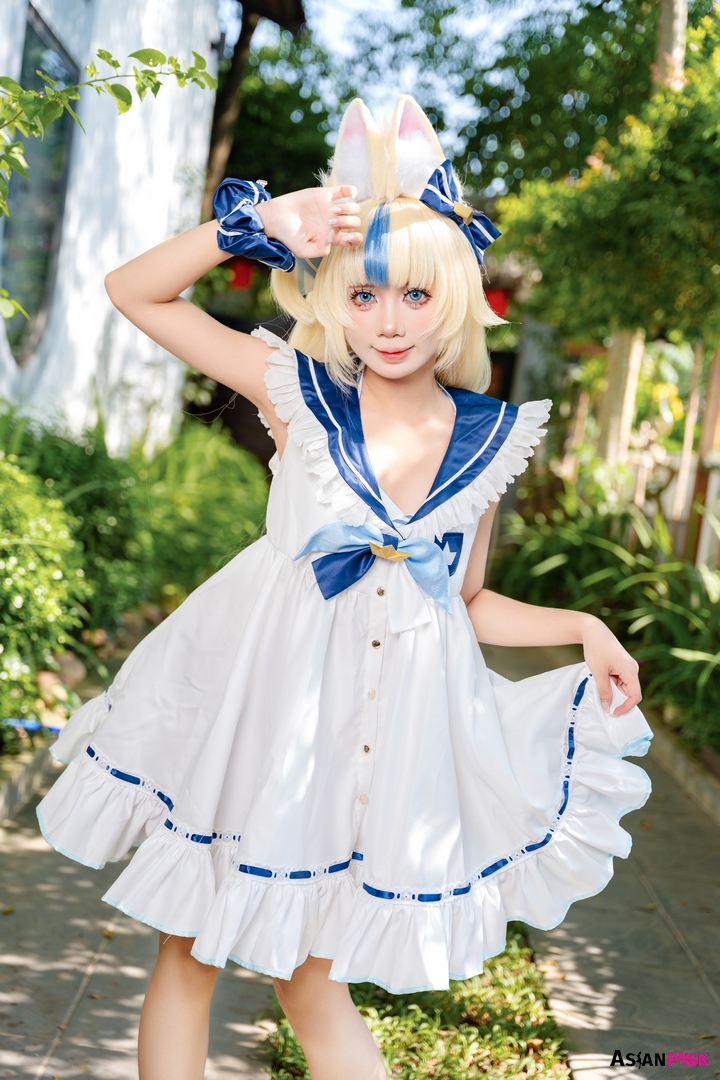 PoppaChan cosplay Sameko Saba – Vtuber