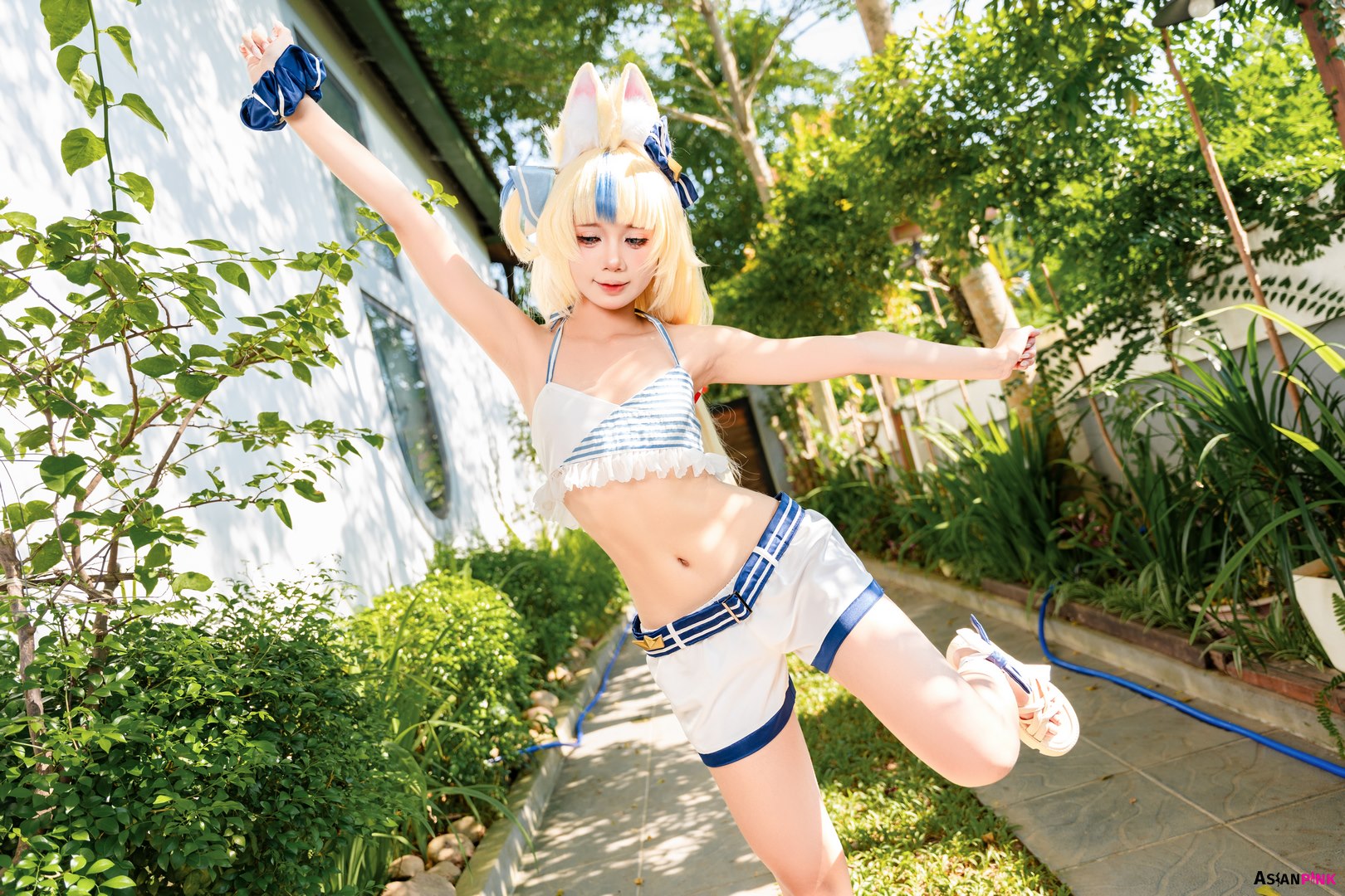 PoppaChan cosplay Sameko Saba – Vtuber