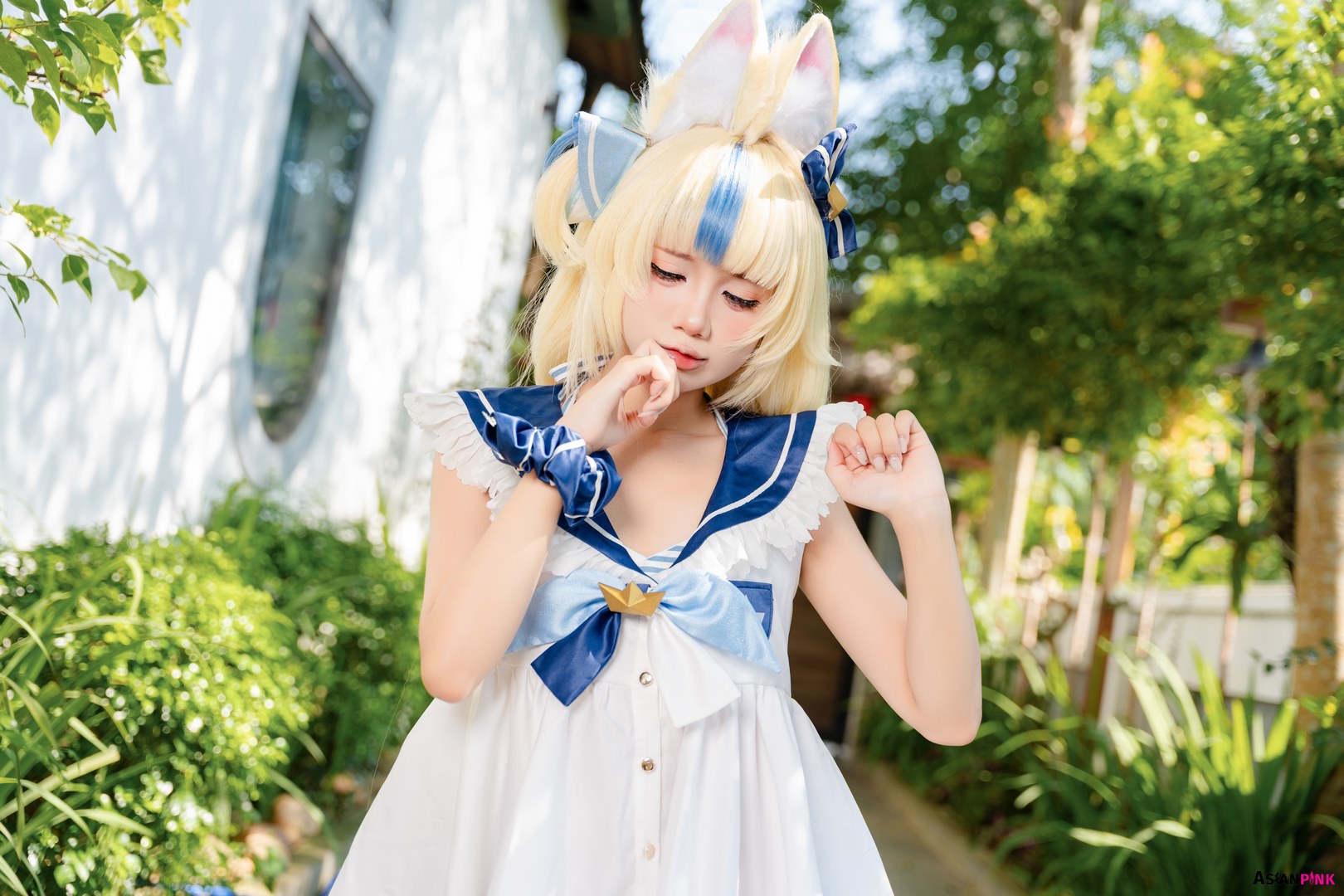 PoppaChan cosplay Sameko Saba – Vtuber