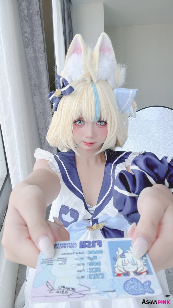 PoppaChan cosplay Sameko Saba – Vtuber