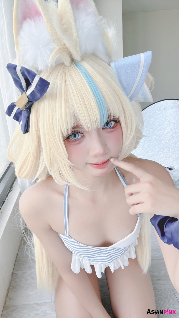 PoppaChan cosplay Sameko Saba – Vtuber