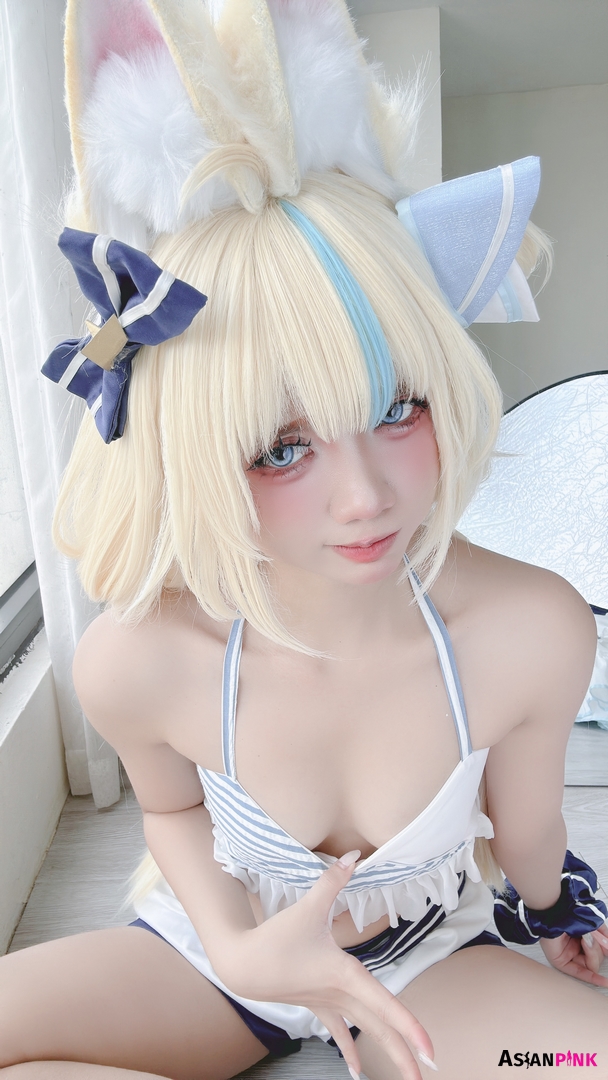 PoppaChan cosplay Sameko Saba – Vtuber