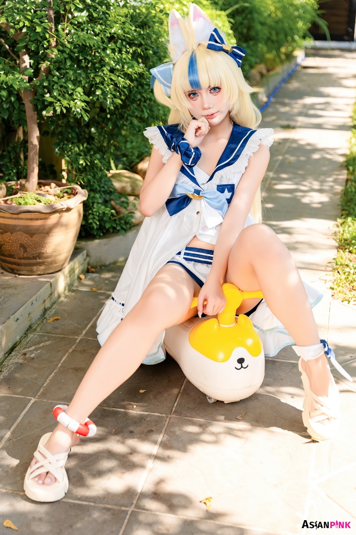 PoppaChan cosplay Sameko Saba – Vtuber