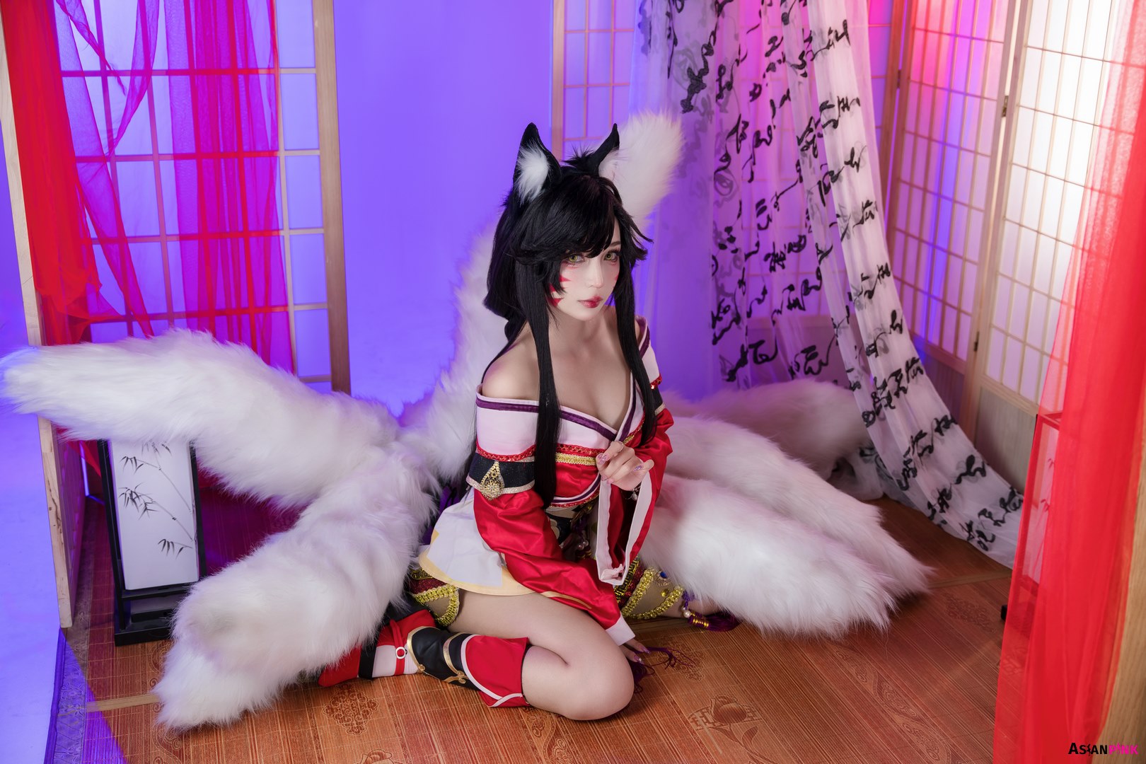 Umeko J cosplay Ahri – League of Legends