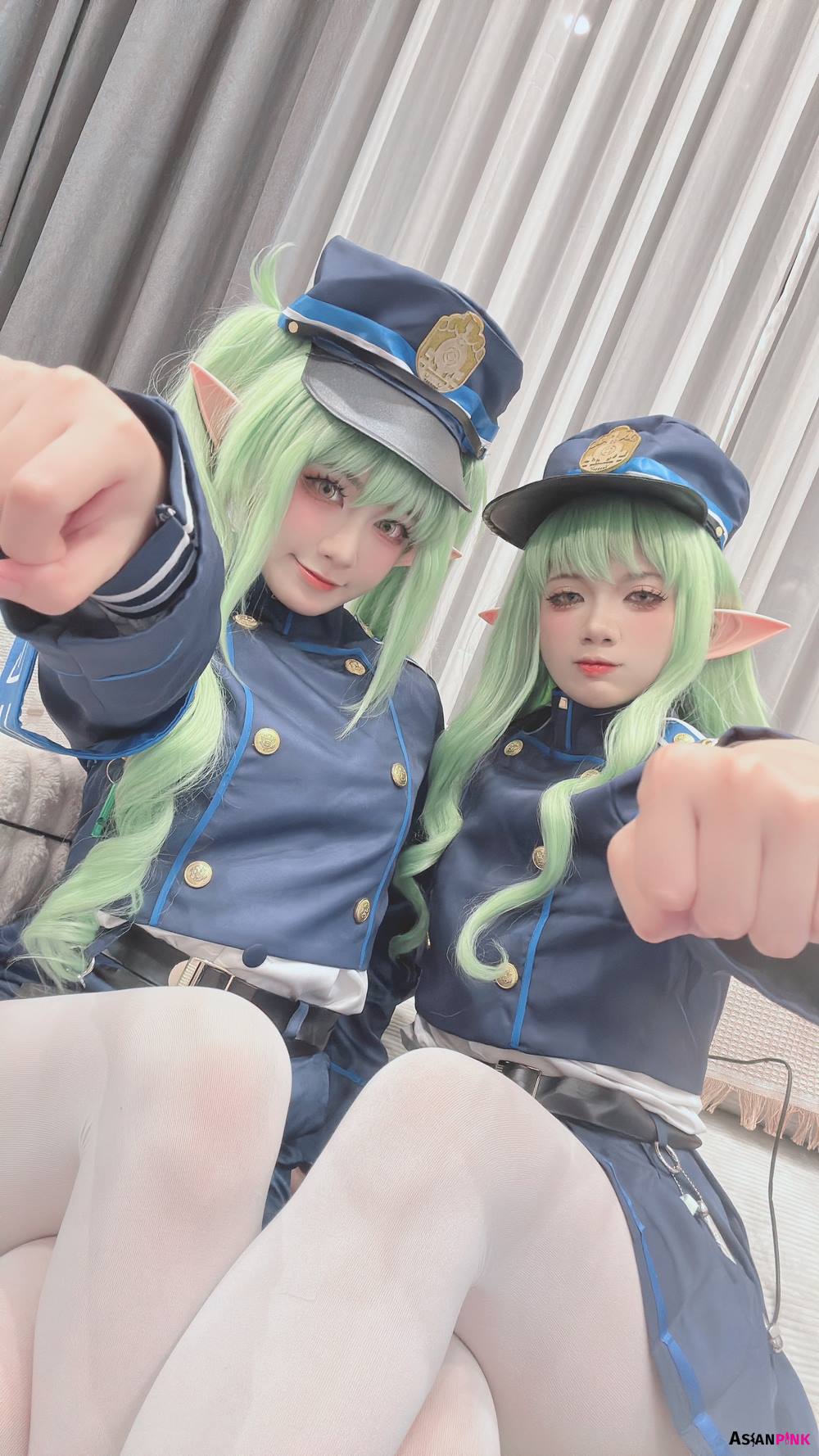 PoppaChan cosplay Tachibana Hikari and Tachibana Nozomi – Blue Archive